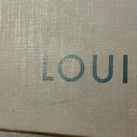 Louis Vuitton Gift Box Small Brown Empty Authentic Storage w/ Tissue Paper READ - Picture 3 of 13